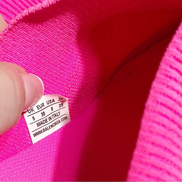 NWT Balenciaga Speed Mules Pink size 38 - Picture 8 of 9